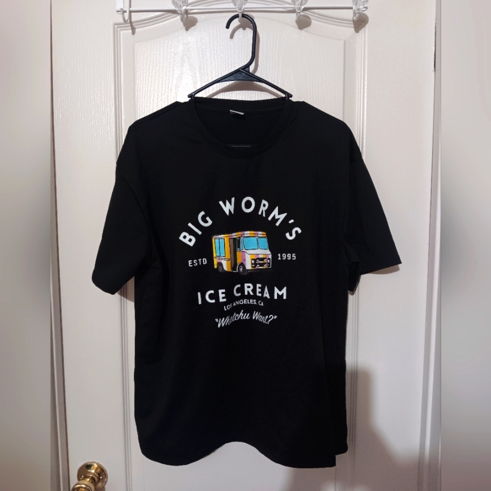 Big worm shirt adult large